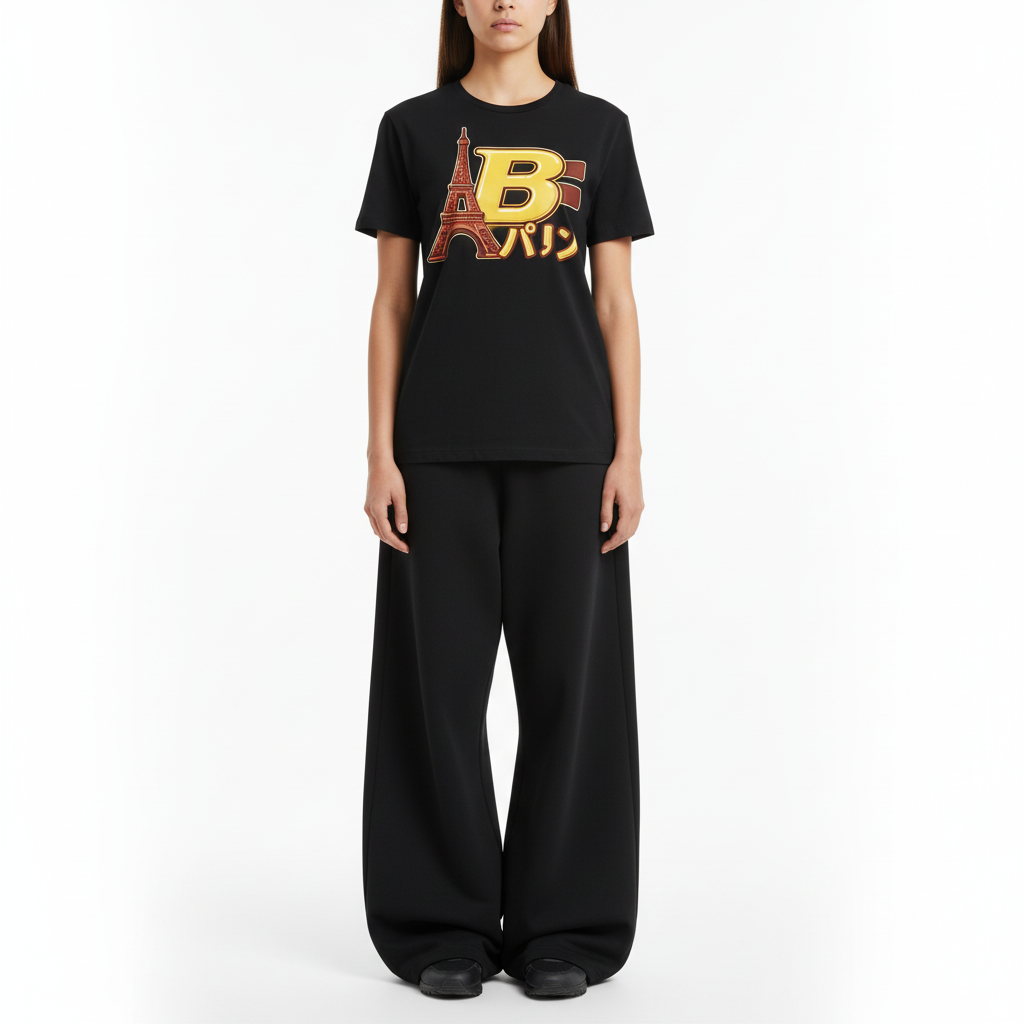 T-Shirt B-Paris (Black)