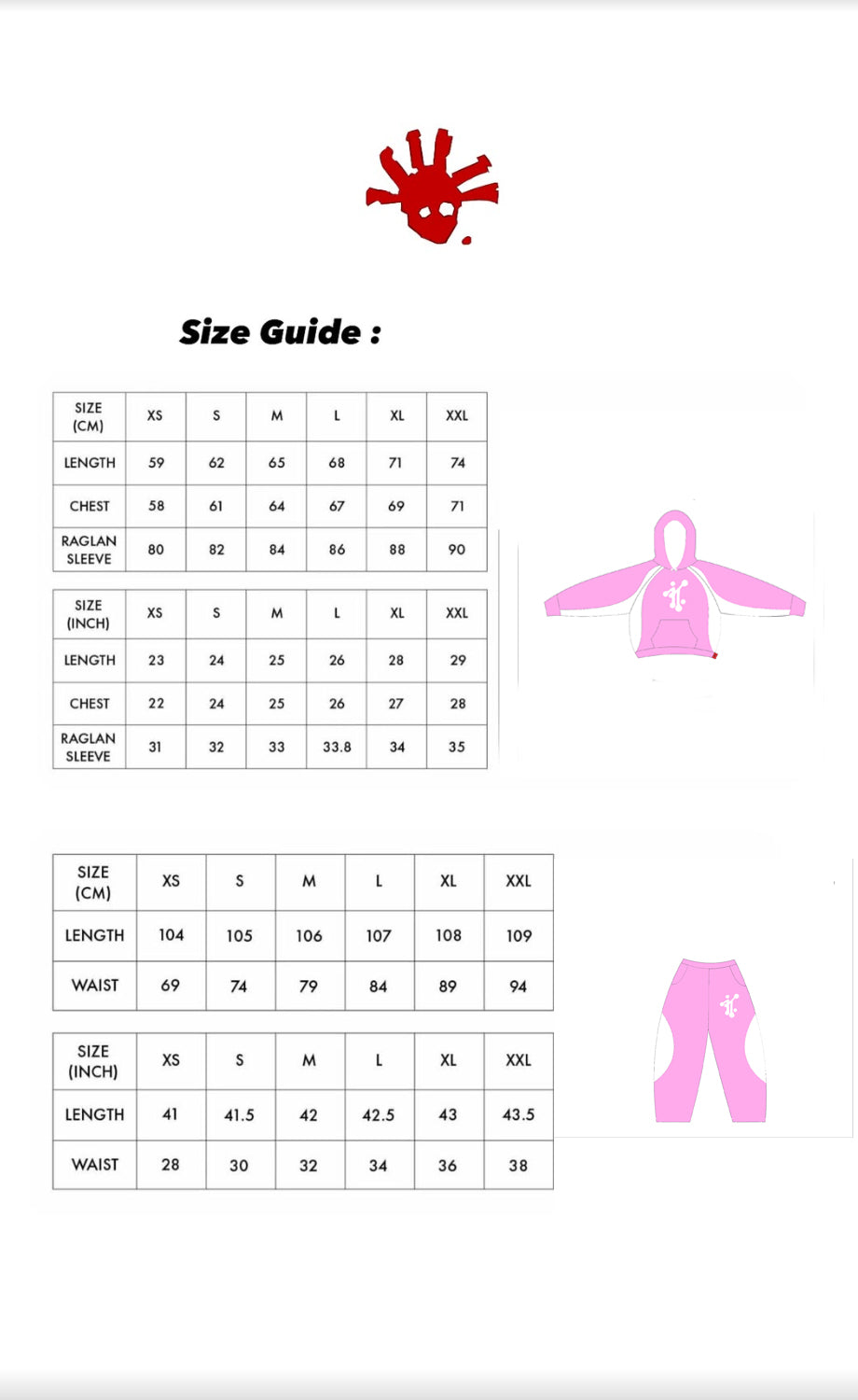 PANT OG TRACKSUIT (PINK)