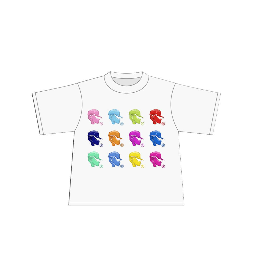 TEE WHITE - HEADLOGO