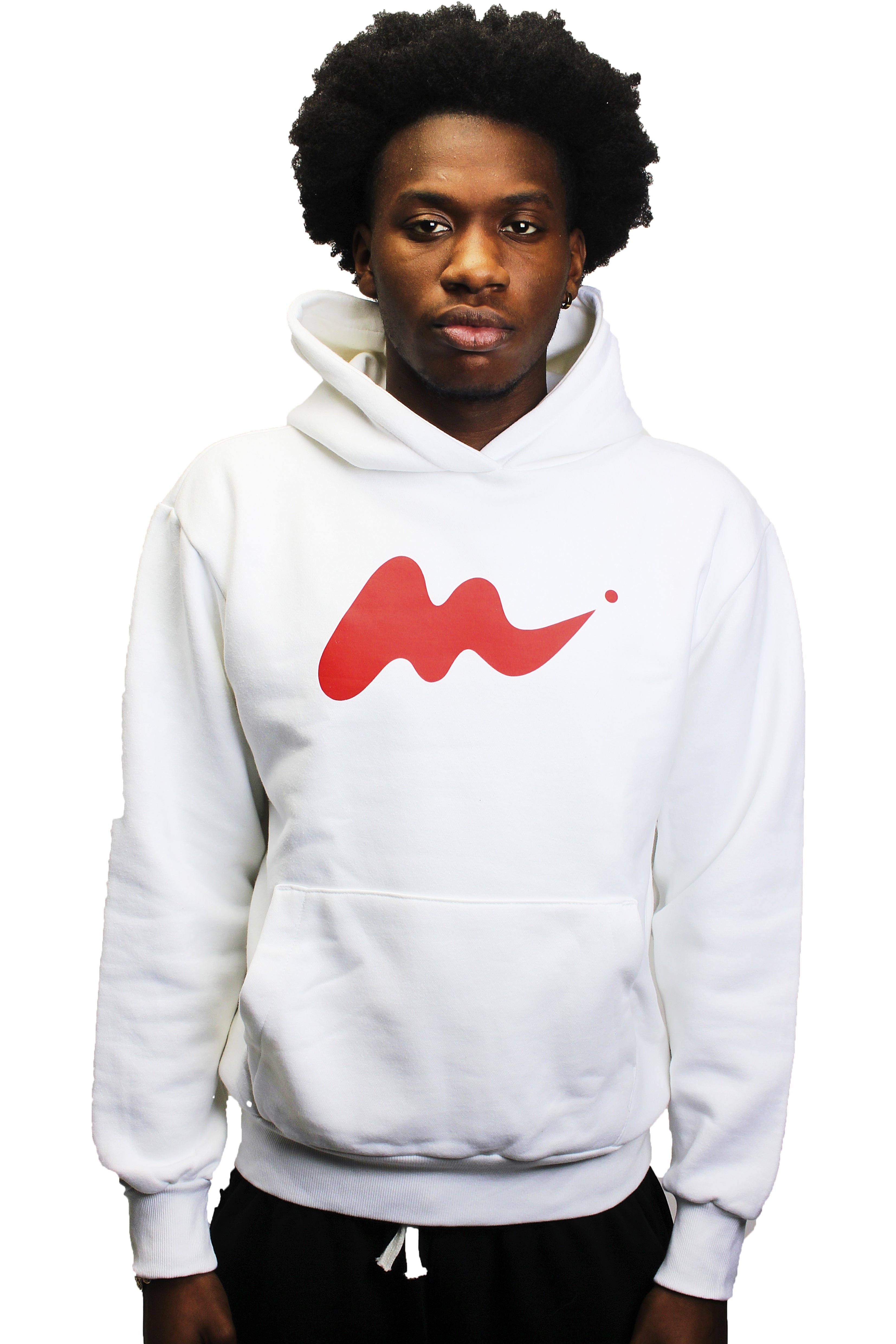 Hoodie Wavy - Red