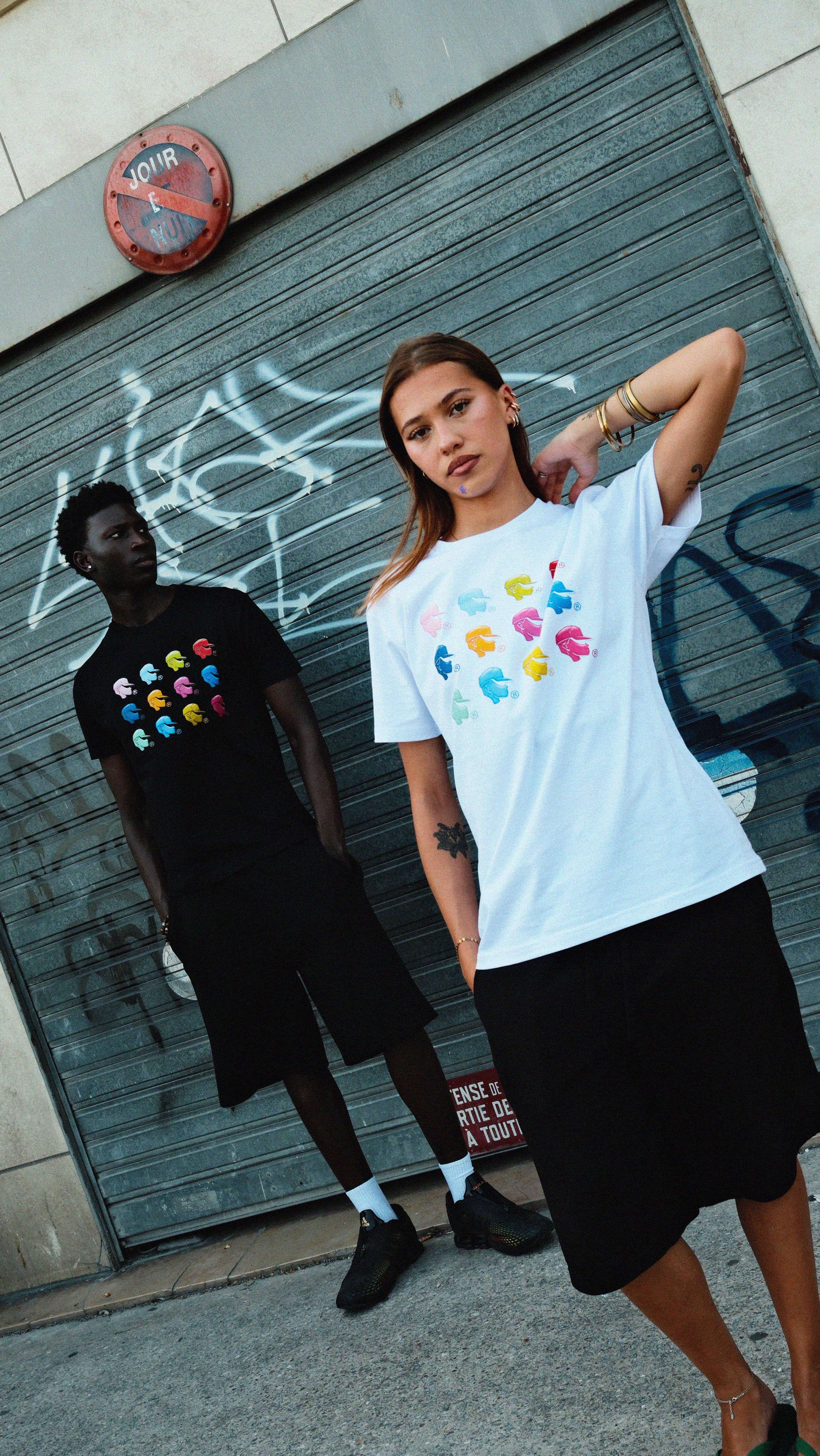 TEE WHITE - HEADLOGO